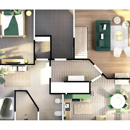 Grünblick Oase No1 Apartamento Wiesmoor