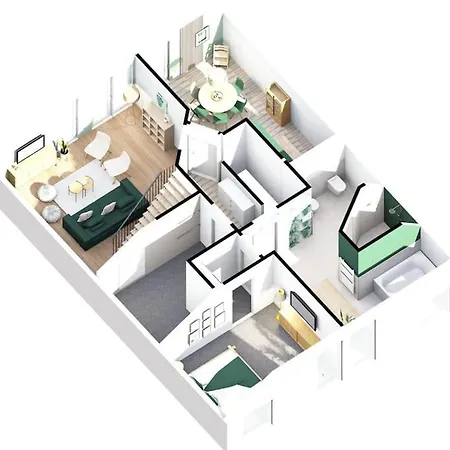Apartamento Grünblick Oase No1 Wiesmoor