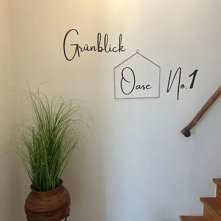 Gruenblick Oase No1 Apartment
